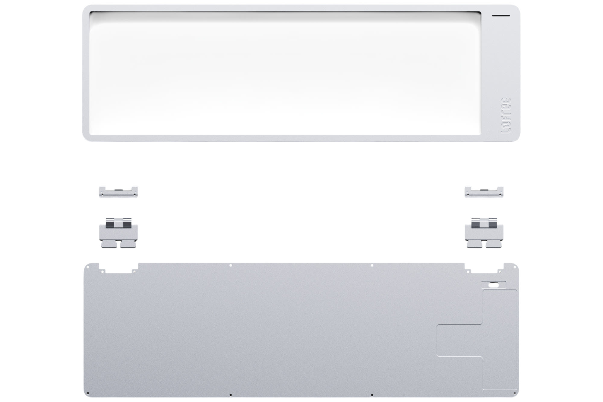 Lofree Silver Flow 2 68 Keyboard · Milktooth